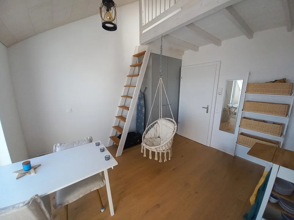 Appartement 1 pièce avec vue sur le lac à Richterswil - Recherche de sous-locataire à partir du 01.09.2026