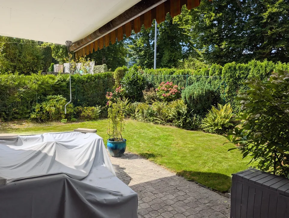 Ihr Ruhepol im Grünen – moderne Gartenwohnung mit viel Platz
