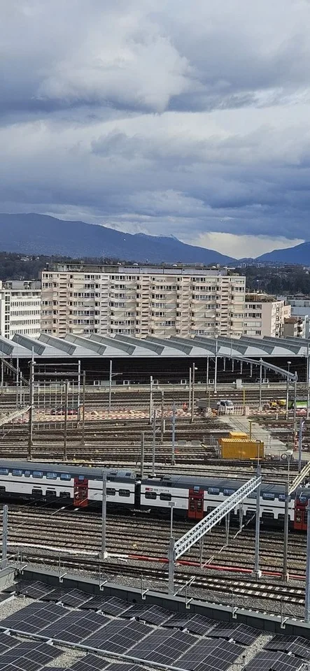 Box intérieur entre la gare et les Nations