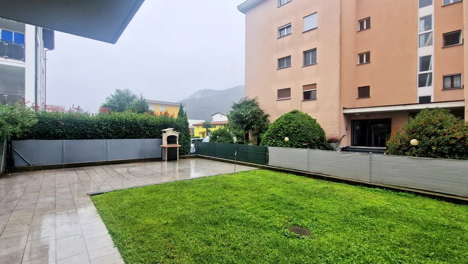 Appartamento 3,5 locali con giardino e posteggi - residenza secondaria