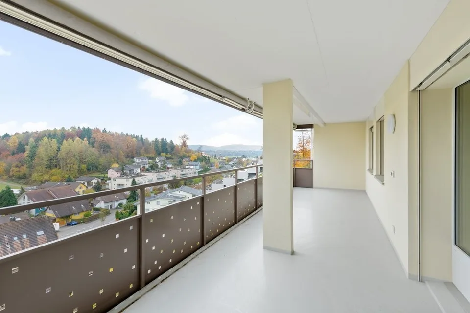 Appartement avec une vue rêvée sur le verdure