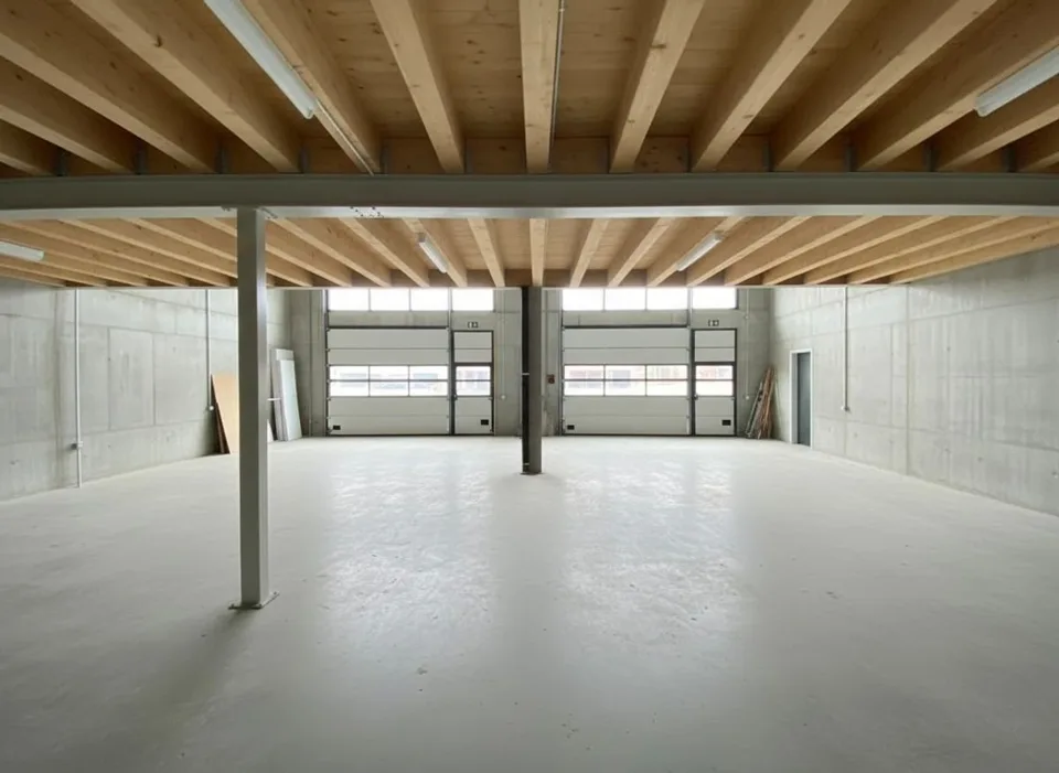 Zu vermieten - Modulare Handwerks-Halle von 245 m² in Saint-Aubin (FR)