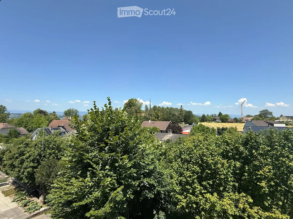 Appartamento di 3,5 locali ristrutturato con eleganza e vista a Meyriez (Murten, FR)