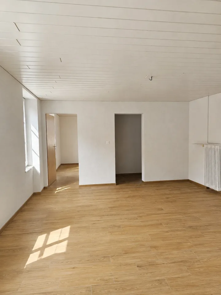 Bel appartement rénové au centre de Fleurier