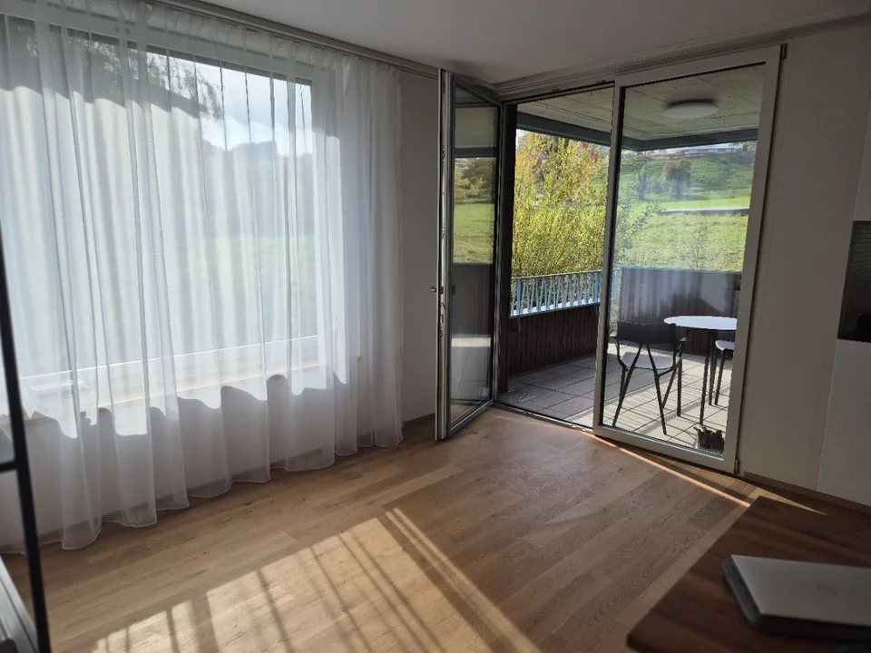 Spacious room with private bathroom in shared apartment (WG)