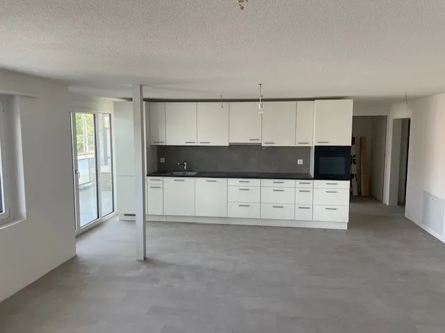 Premier location de nouveaux appartements 4.5 pièces avec balcon dans une maison complètement rénovée