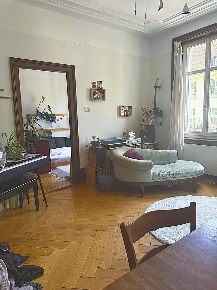 Bright 3-room apartment near SBB train station