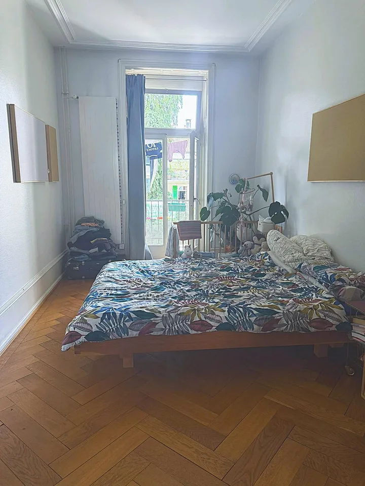 Bright 3-room apartment near SBB train station