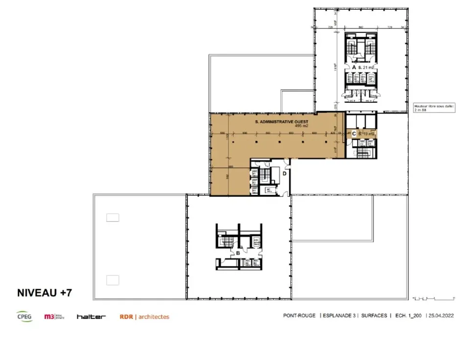 Büros - Esplanade de Pont-Rouge, 7. Etage – Foto 12 von 12