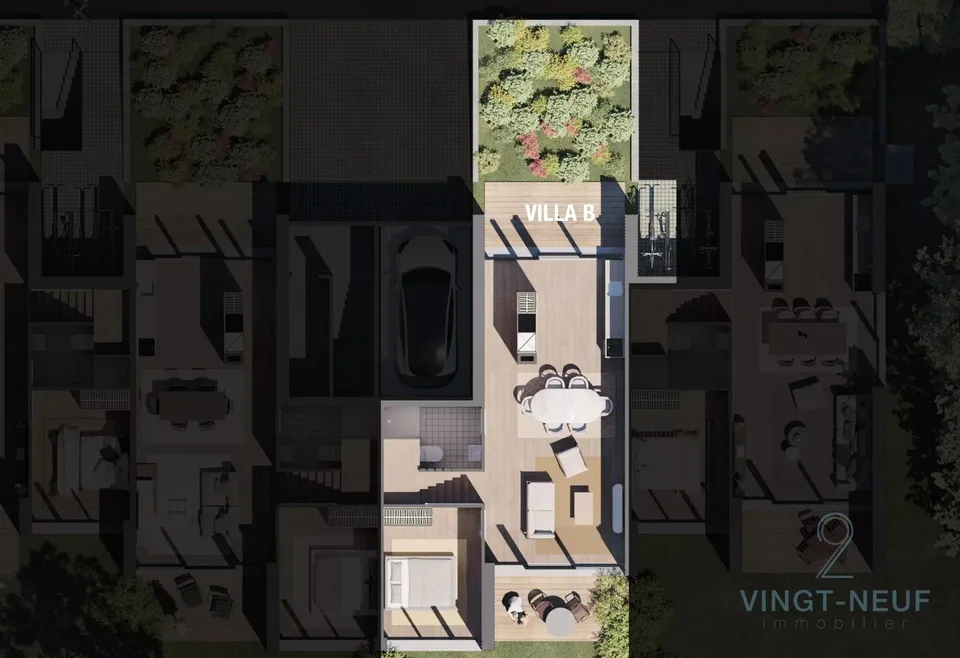 Moderne Townhouse in Vessy – Foto 6 von 9