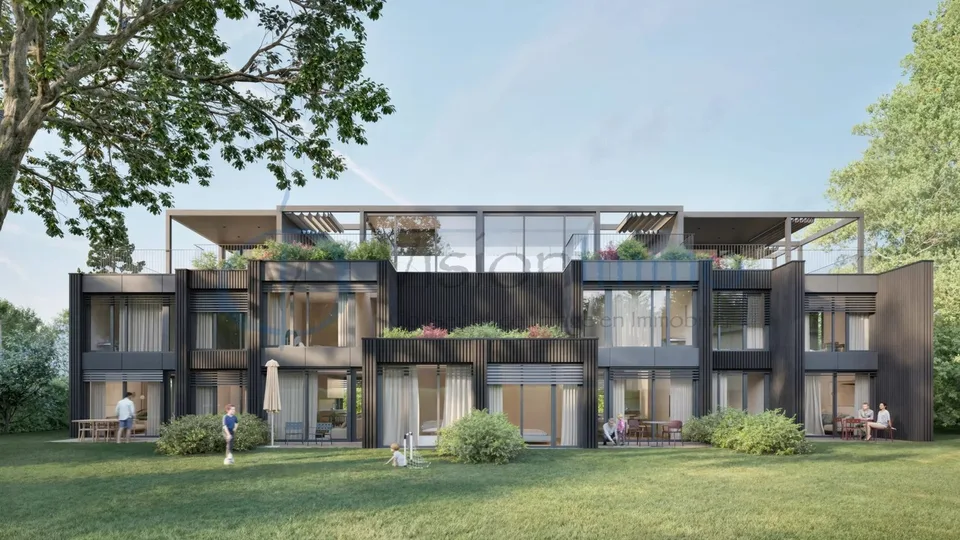 Vessy - Townhouse contemporanea con giardino e tetto panoramico