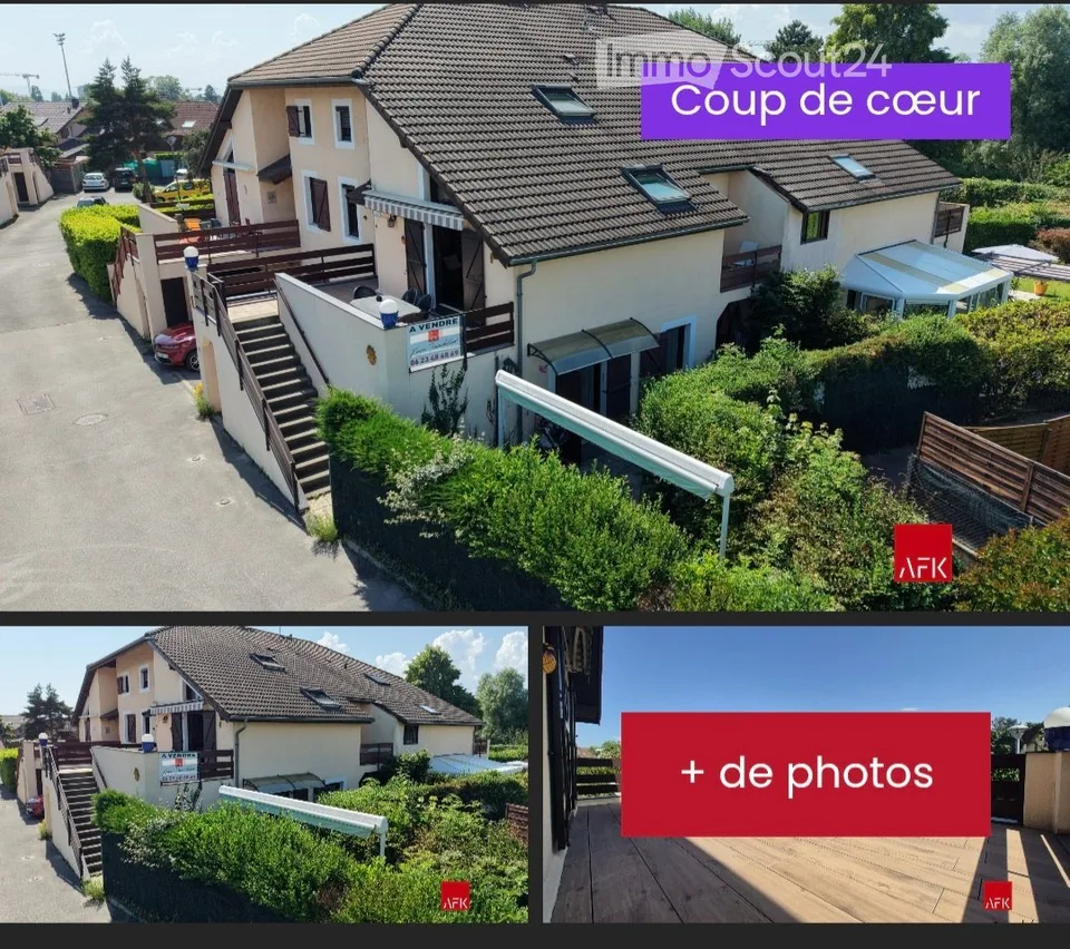 Magnifique T4 duplex à Ambilly