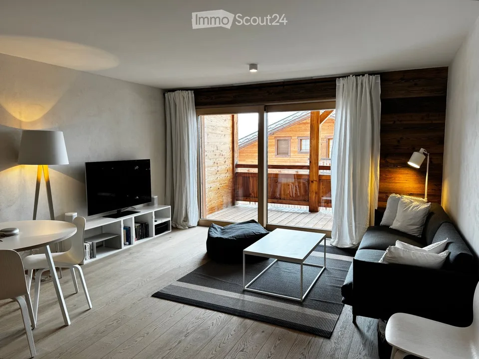 Beautiful 2.5-room apartment in the center of Verbier (annual)