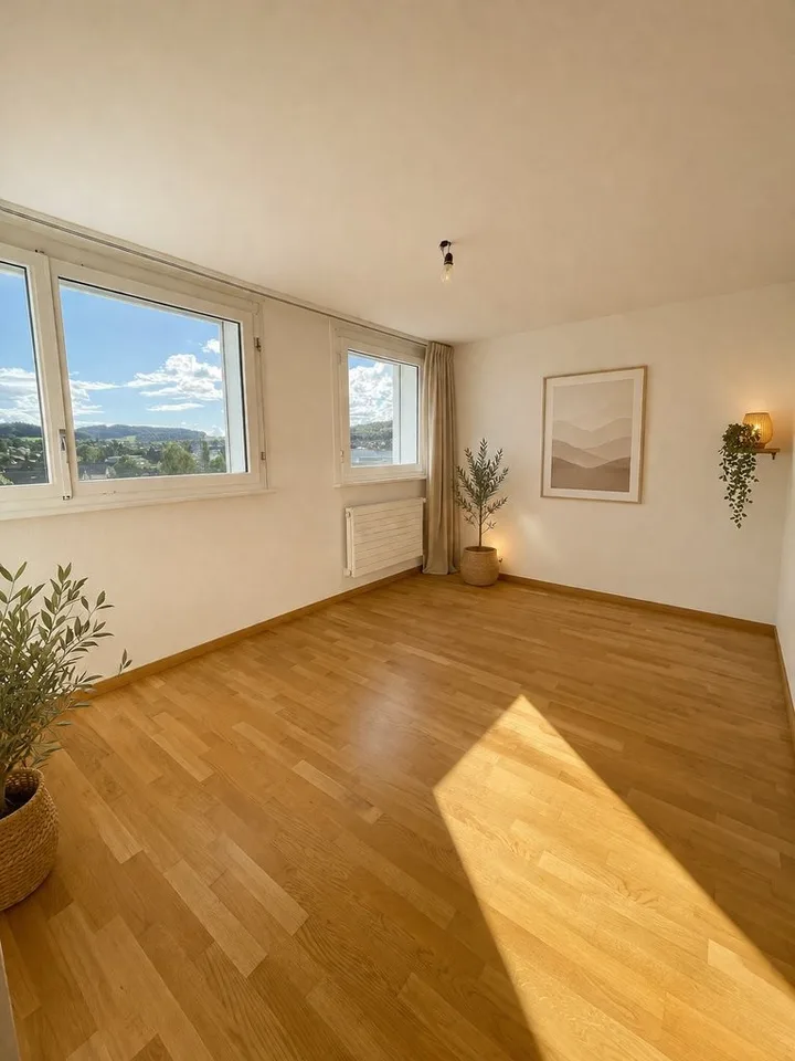 Unique panoramic view in the heart of Liebefeld