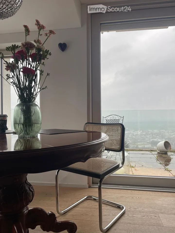 Appartement moderne de 2 pièces au dernier étage avec une vue splendide à Rebstein