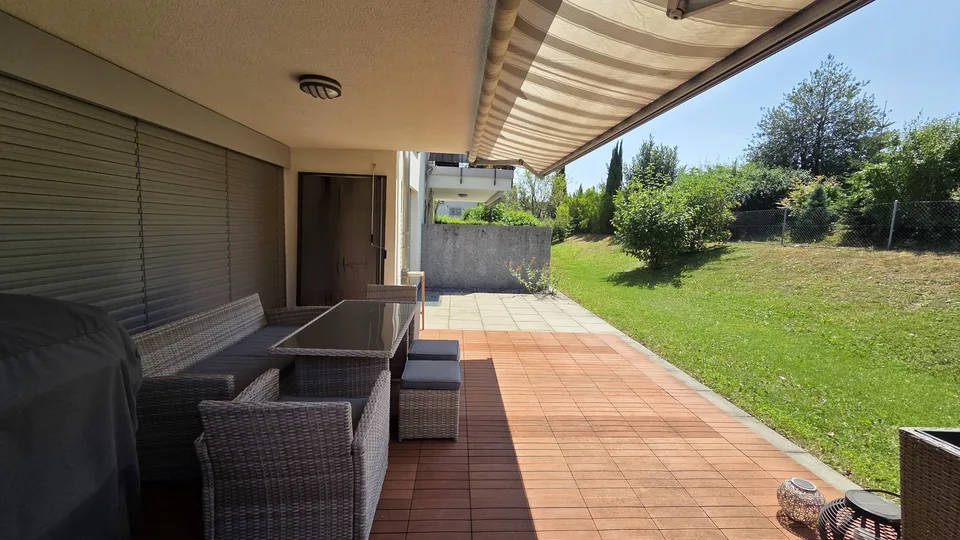 Nachmieter gesucht: Moderne 3.5-Zimmerwohnung mit grossem Gartensitzplatz