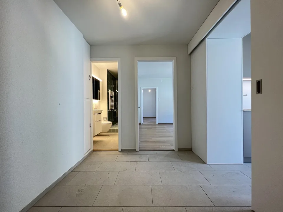 Abseits vom Strassenlärm in ruhigem Hinterhof