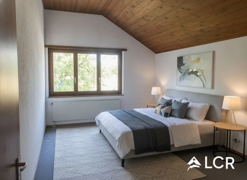 For rent - 4.5-room apartment with garden in Courfaivre