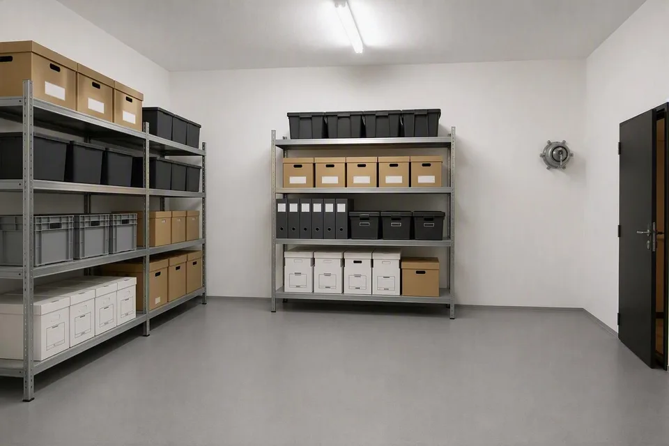 Spazio archivio / magazzino pratico in affitto - Archivio in affitto