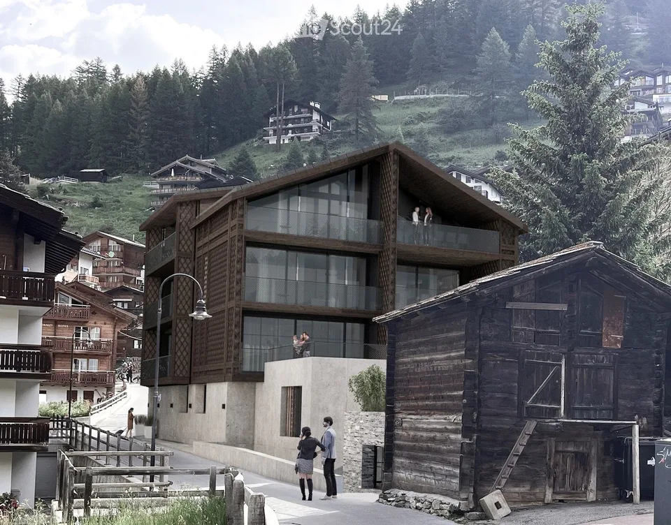 Fully approved Chalet Project in the heart of Zermatt, with panoramic view of the Matterhorn
