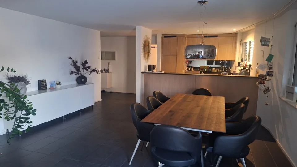 4 1/2 room attic apartment with 135m2 & 50m2 terrace