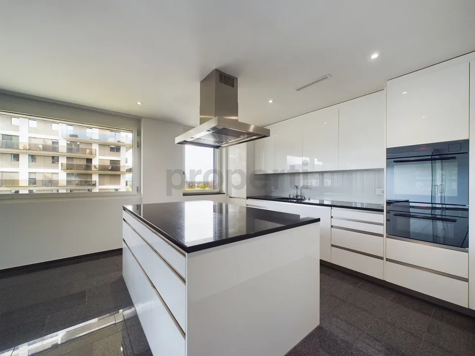 Moderne Familienwohnung mit beeindruckendem Weitblick und Minergie-...