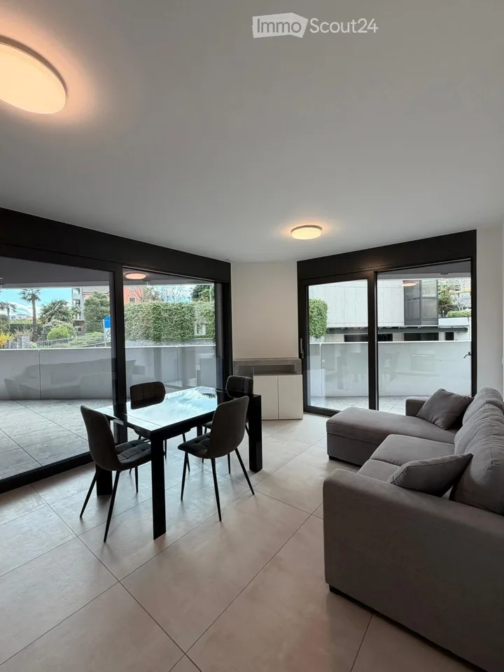 Appartamento 3 locali arredato con terrazzo - Lugano