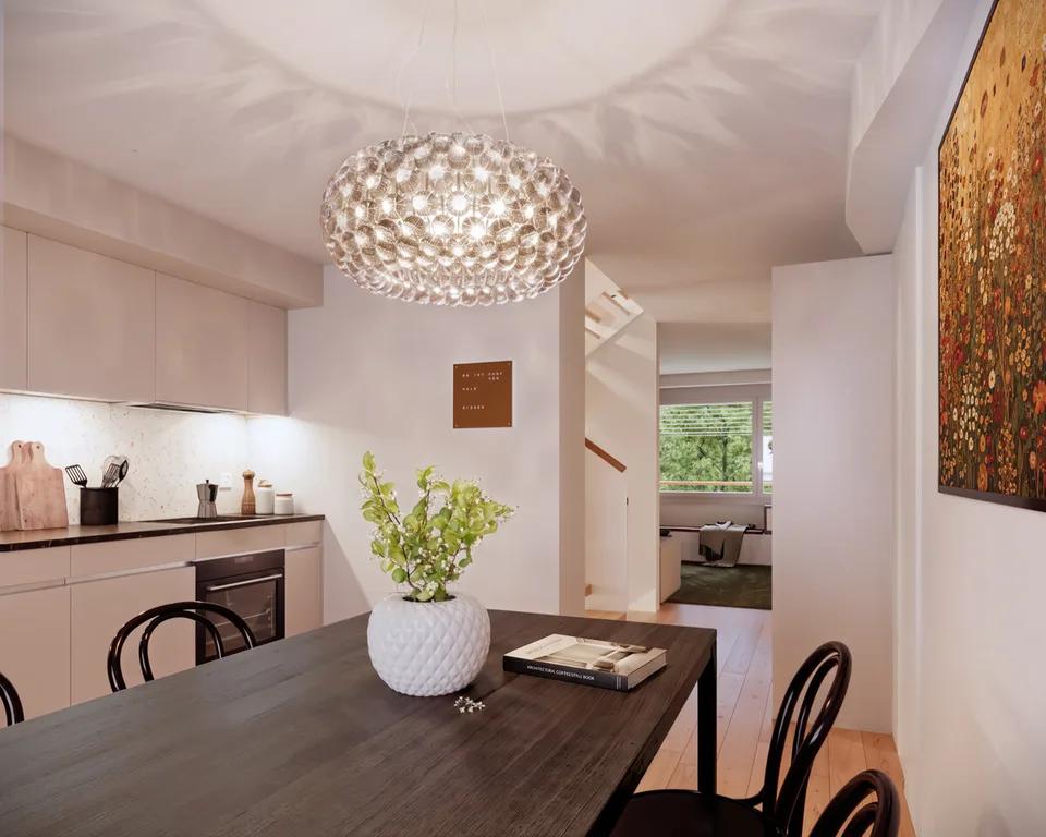 Location pour la première fois : Maison miniature en rangée exceptionnelle au cœur de Zurich