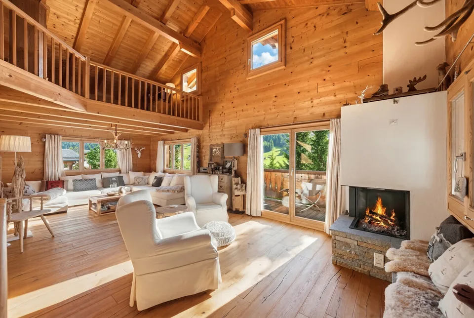 St. Peter : Maison de vacances en style chalet avec vue sur la montagne et beaucoup de soleil