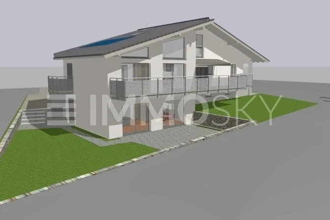 A house, a plot, a potential