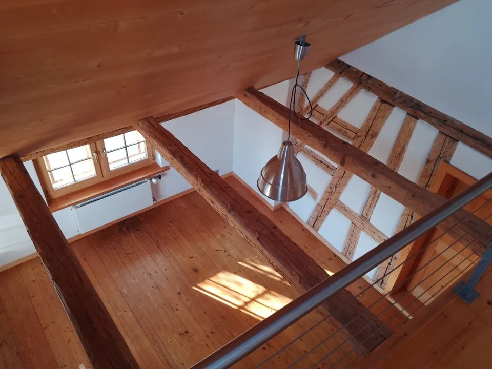 48 m2 room LILIA: 3 rooms as a maisonette - Riegelhaus Bubikon