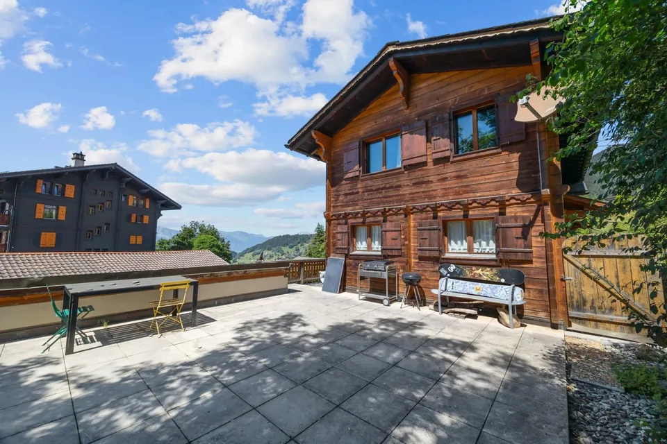 Charmantes 3.5-Zimmer-Apartment im Herzen des Dorfes Villars-sur-Ollon