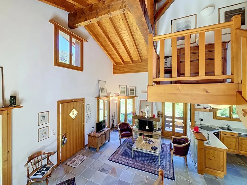 Chalet with breathtaking view