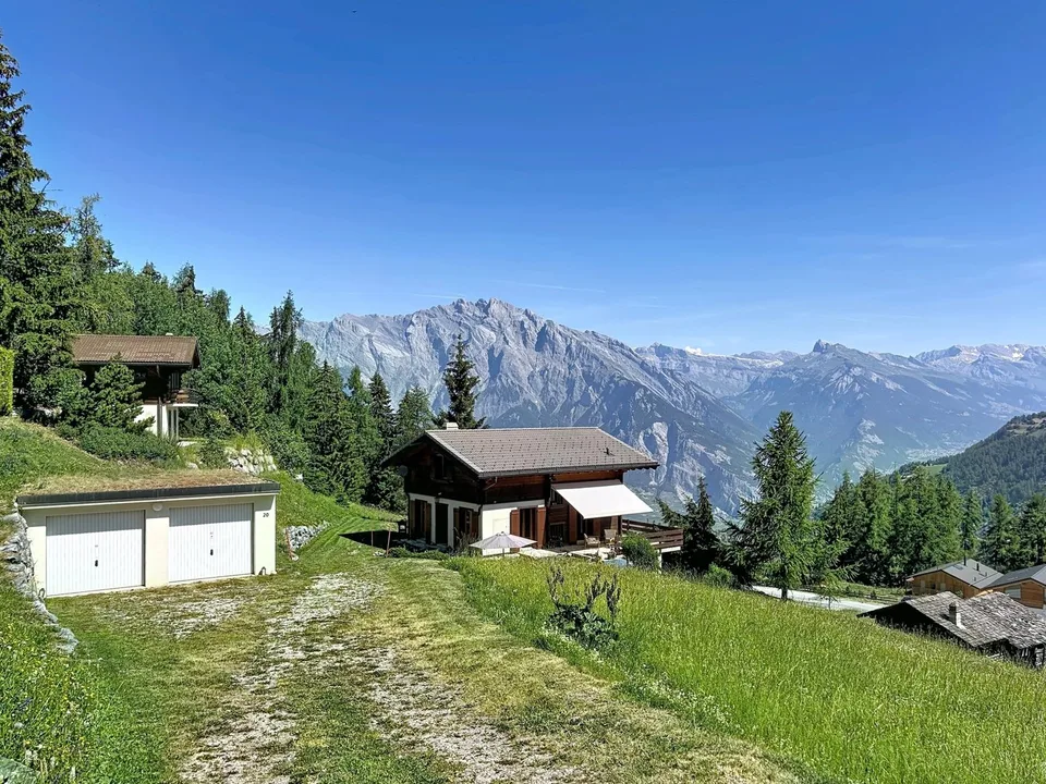 Chalet with breathtaking view