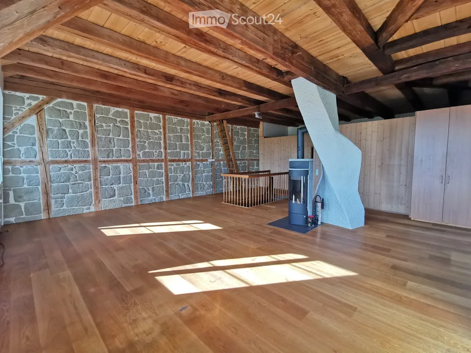Charmante 3.5-Zimmer-Duplex-Wohnung in altem Bauernhaus für max. 2 Personen