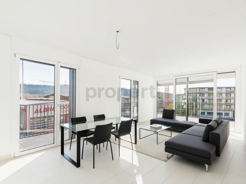 Lichtdurchflutete 4.5-Zimmer-Neubauwohnung in Buchs - Kanton Zürich