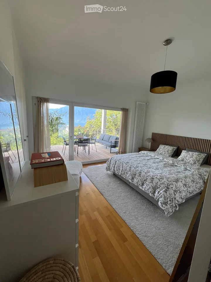 Wohnung mit 5.5 Zimmern und Panoramablick in St-Légier