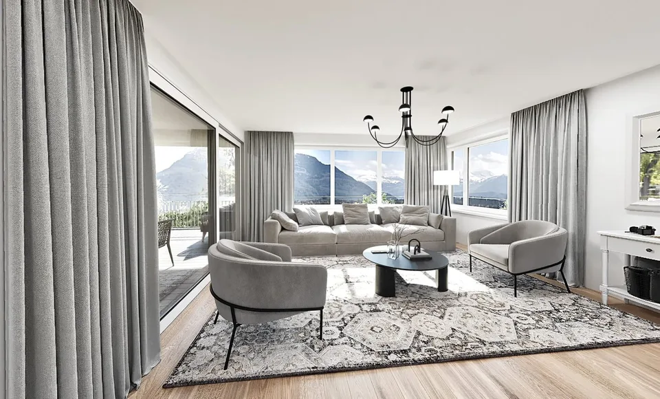 Appartamento duplex con panorama della Rigi, Schönaustrasse 15, Udligenswil – foto 5 di 13
