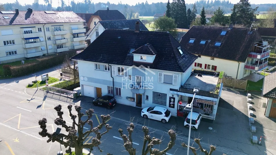 Attraktive Kombination aus Wohnen und Gewerbe