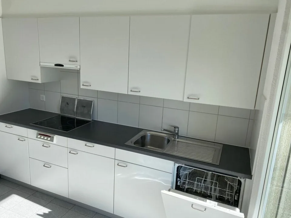 Appartement de jardin spacieux 4.5 pièces avec espace de sièges couvert