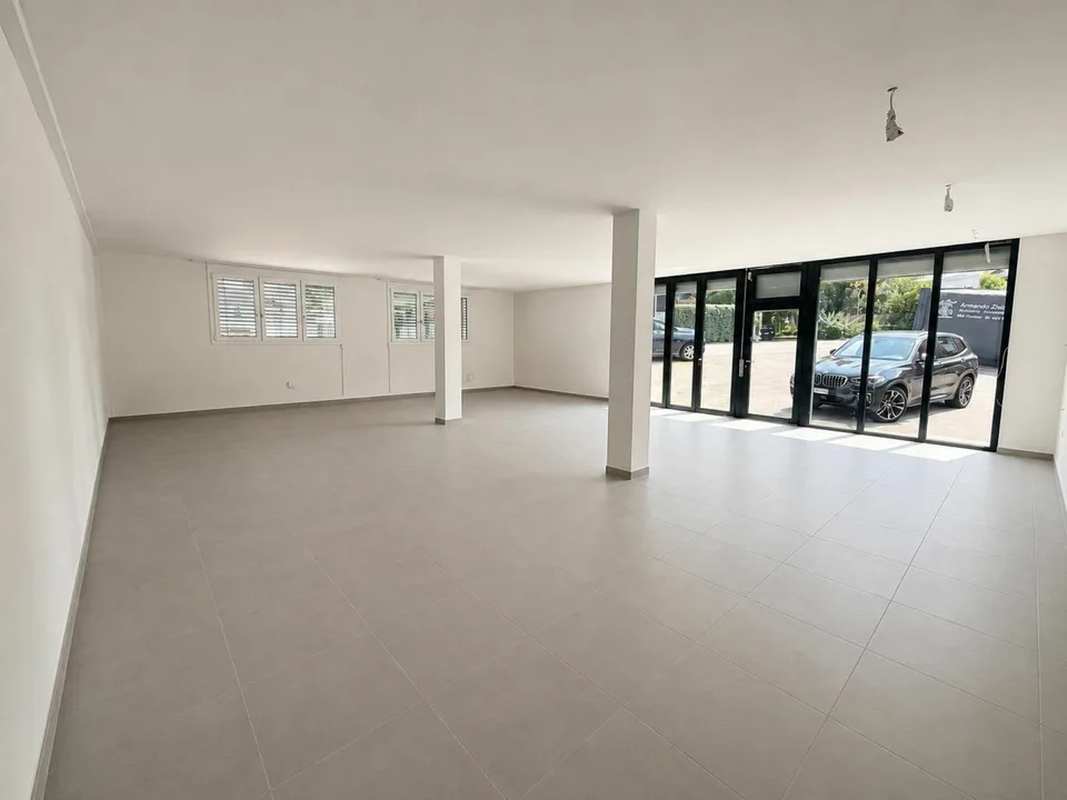 Commercial property with hall and crane system for rent