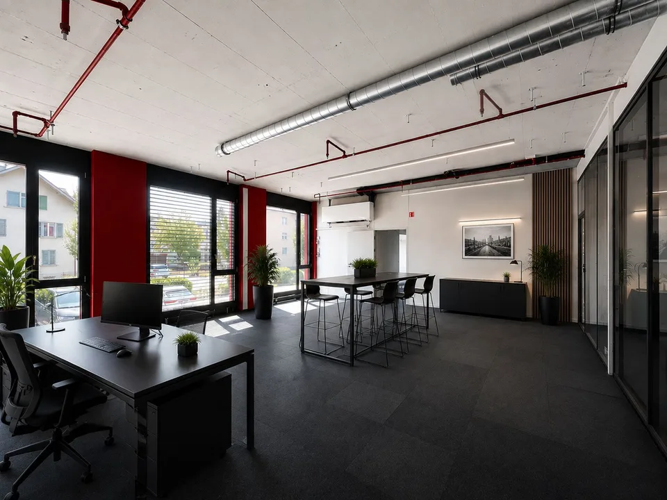 Modern ausgebaute Bürofläche - 60 m2 in Zofingen!