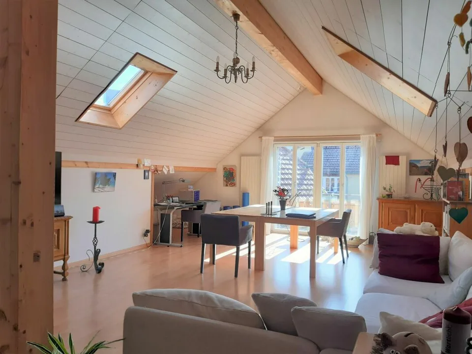 4.5 Zimmer, 128m2, Dachwohnung