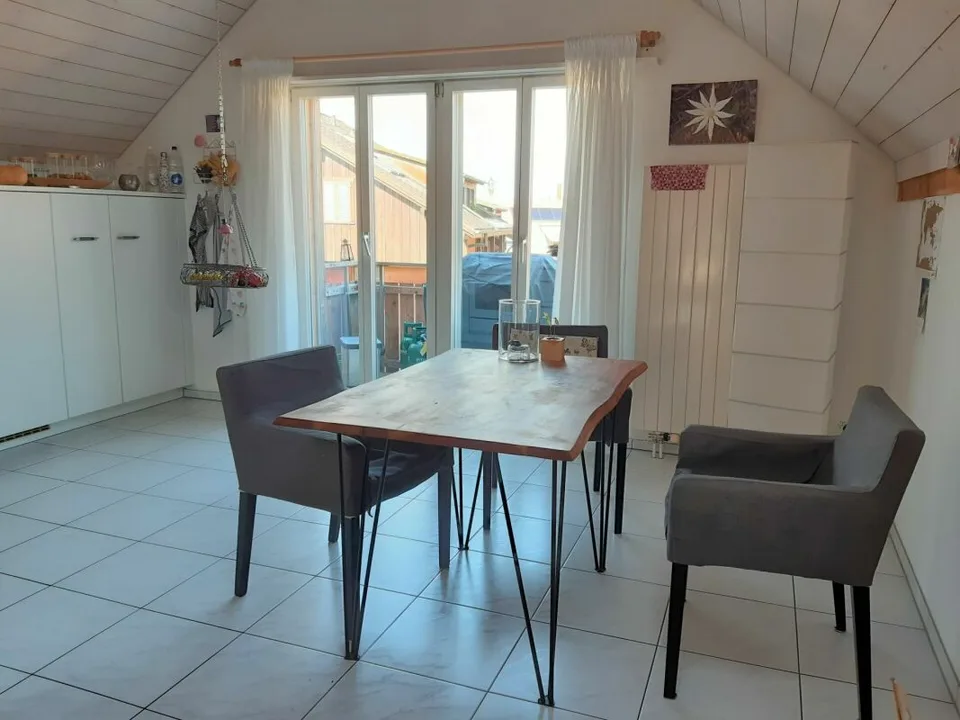 4,5 camere, 128m2, appartamento mansardato