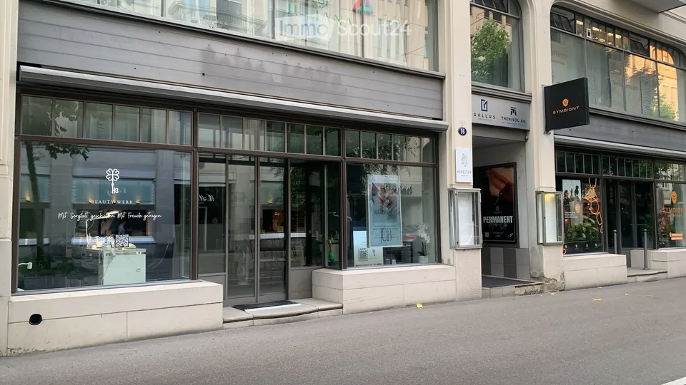 Retail space in St. Gallen