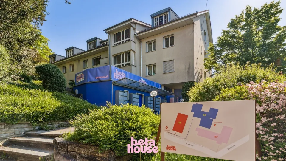 Möbliertes Zimmer für Studierende - betahouse Co-Living Zürich (Zürichberg) - ab CHF 999 inkl. - ab sofort