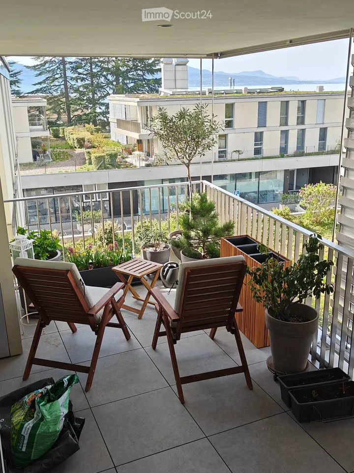 Bel appartement moderne en sous-location à Lutry