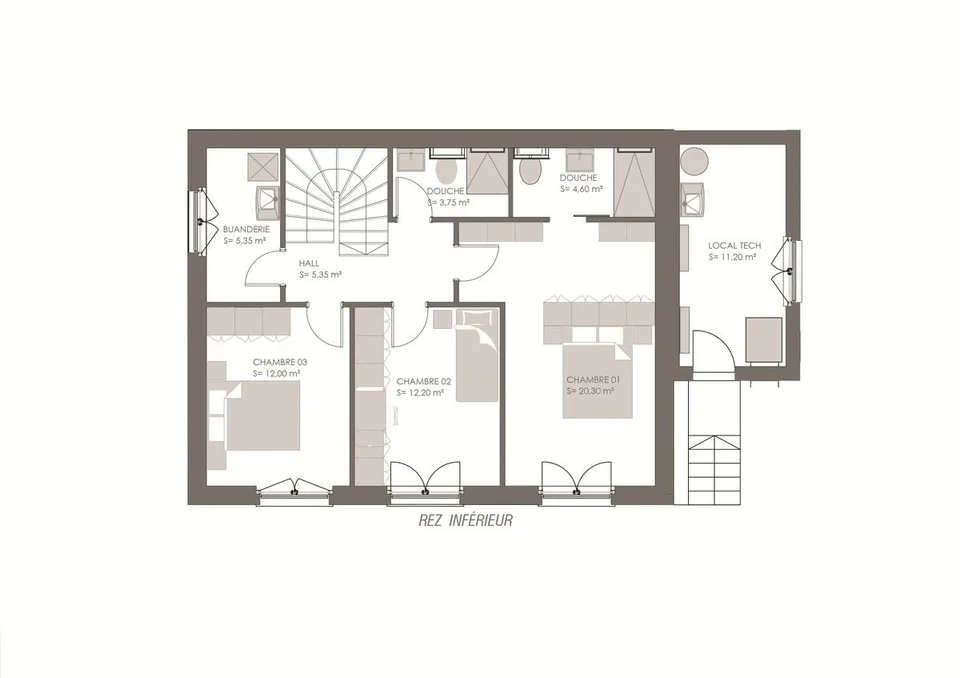 Maison neuve de charme avec vue exceptionnelle – Foto 13 von 14