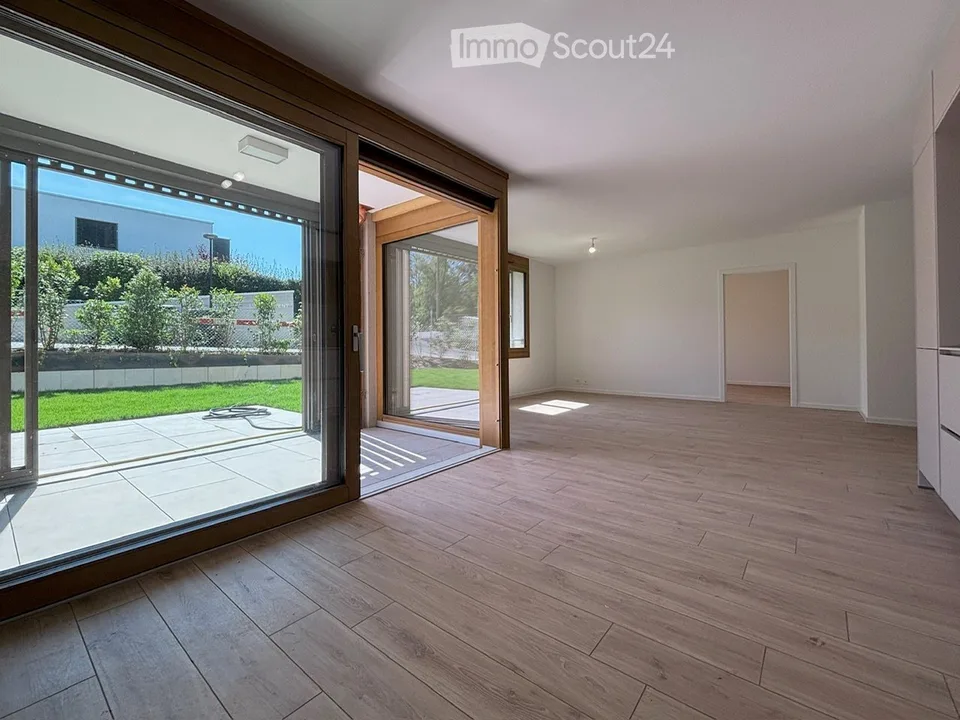 Magnifique appartement neuf de 4 pièces avec jardin privatif à Bernex