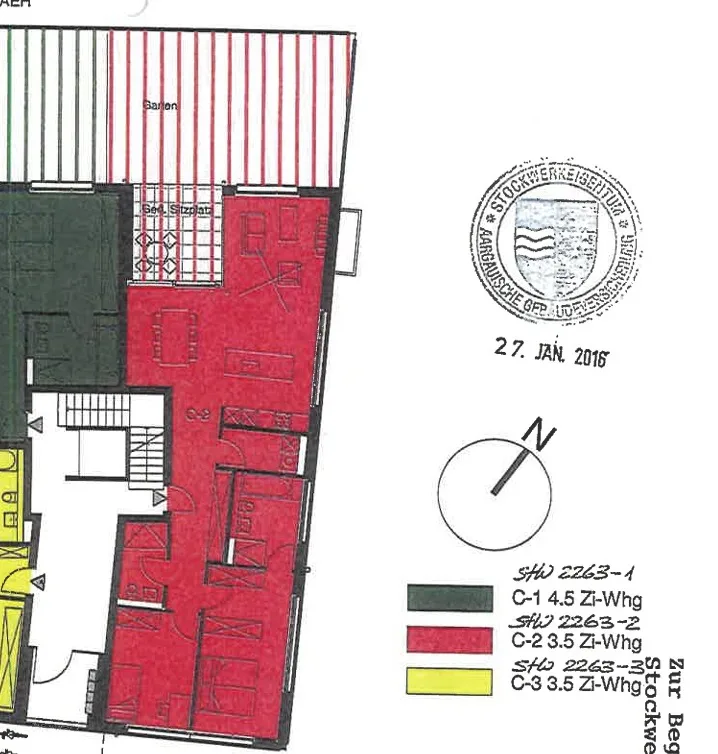 Modern 3.5-room apartment with Minergie certificate in Frick